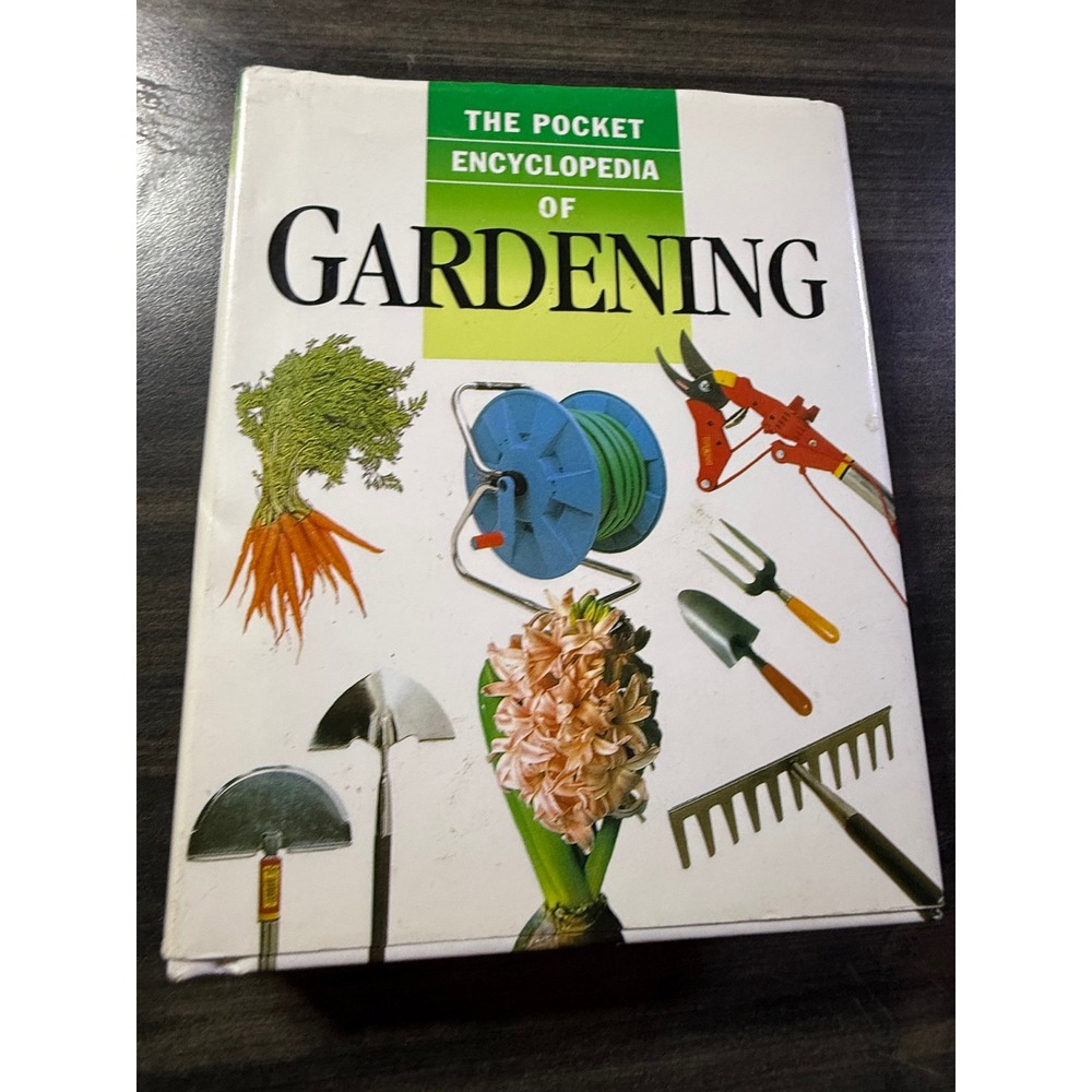 The Pocket Encyclopedia of Gardening Vintage Hardcover Reference Book
